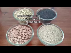 बीज के लिए स्वचालित तेल प्रसंस्करण मशीन 3-5kg/h क्षमता 220V बिजली की आपूर्ति